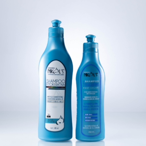 Shampoo Post Color Azul Plata Brillantes