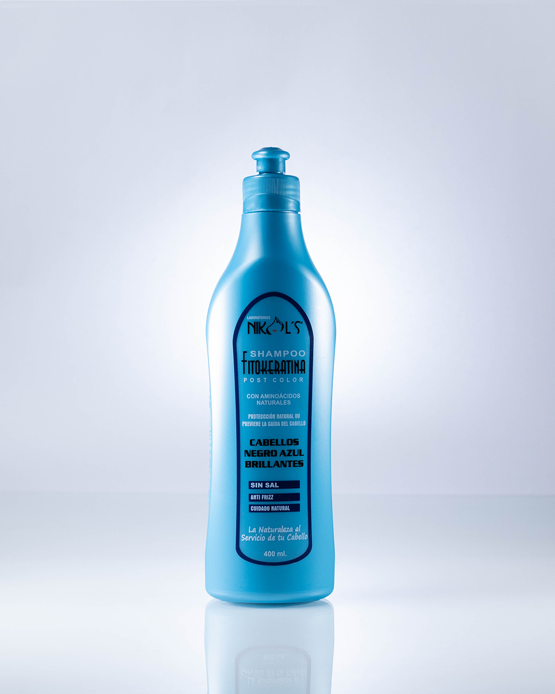 Shampoo Post Color Negro Azul Brillantes - Image 2